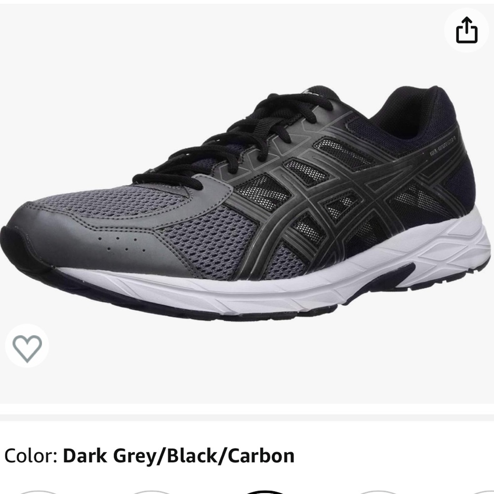 Asics Gel contend 4 men’s running shoe / sneaker NIB